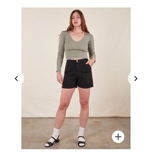 Big Bud Press Classic Work Shorts- Basic Black